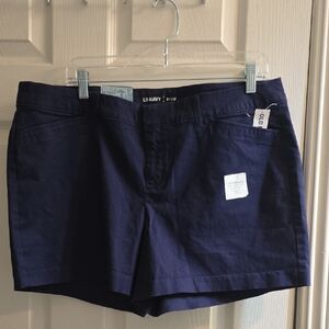 Old Navy Blue Bermuda Shorts Casual Style